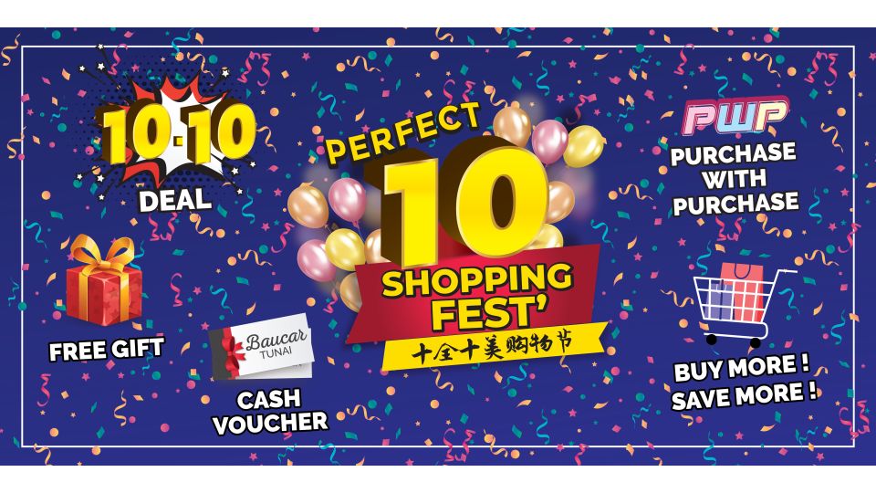 Perfect 10 shopping Fest