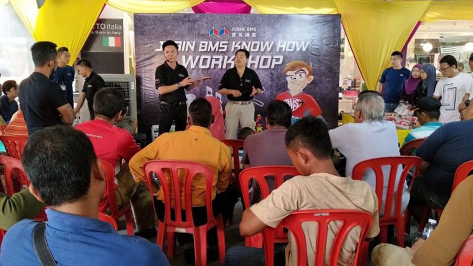 Jubin BMS Know How Workshop (7 Oct 2018 ) at JUBIN BMS KLANG 寶馬磚業吧生