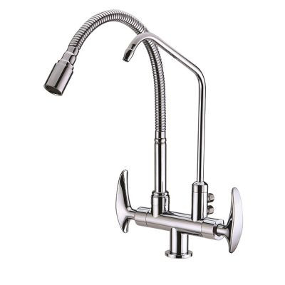 ERN 2203 PF - (NEW MILANO SERIES) FLEXI PILLAR SINK TAP C/W FILTER TAP