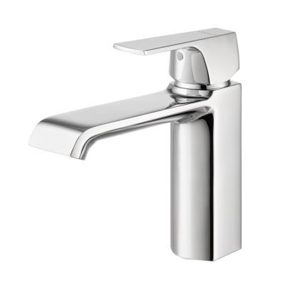 COTTO CUBIC CT2200A BASIN MIXER WITH POP UP WASTE & INLET HOSE