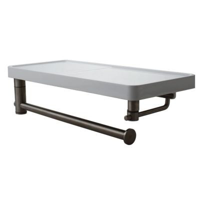 EA-101 PAPER HOLDER WITH SHELF (ABS & SUS304)