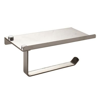 EA-104 PAPER HOLDER WITH SHELF (POLISH WITH SUS 304)