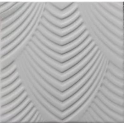 200X200MM HANDMADE PLASTER WHITE MATT (A) (YH)