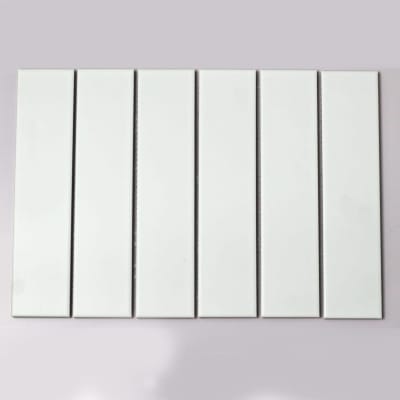 288X198MM STRIPE MATT WHITE (Y45P801) (A)