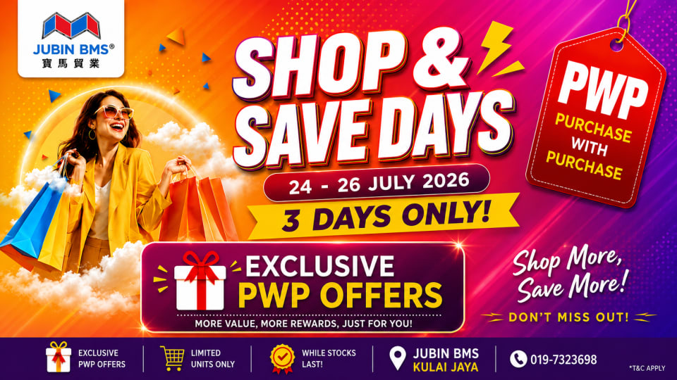 Jubin BMS Kulaijaya Shop & Save Days