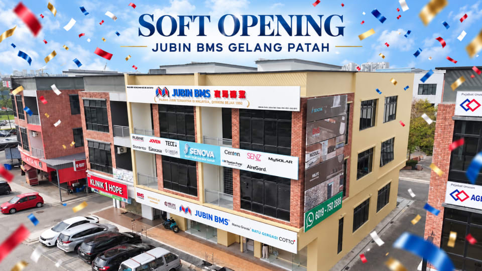 Jubin BMS Gelang Patah  Soft Opening – Discover Our New Showroom