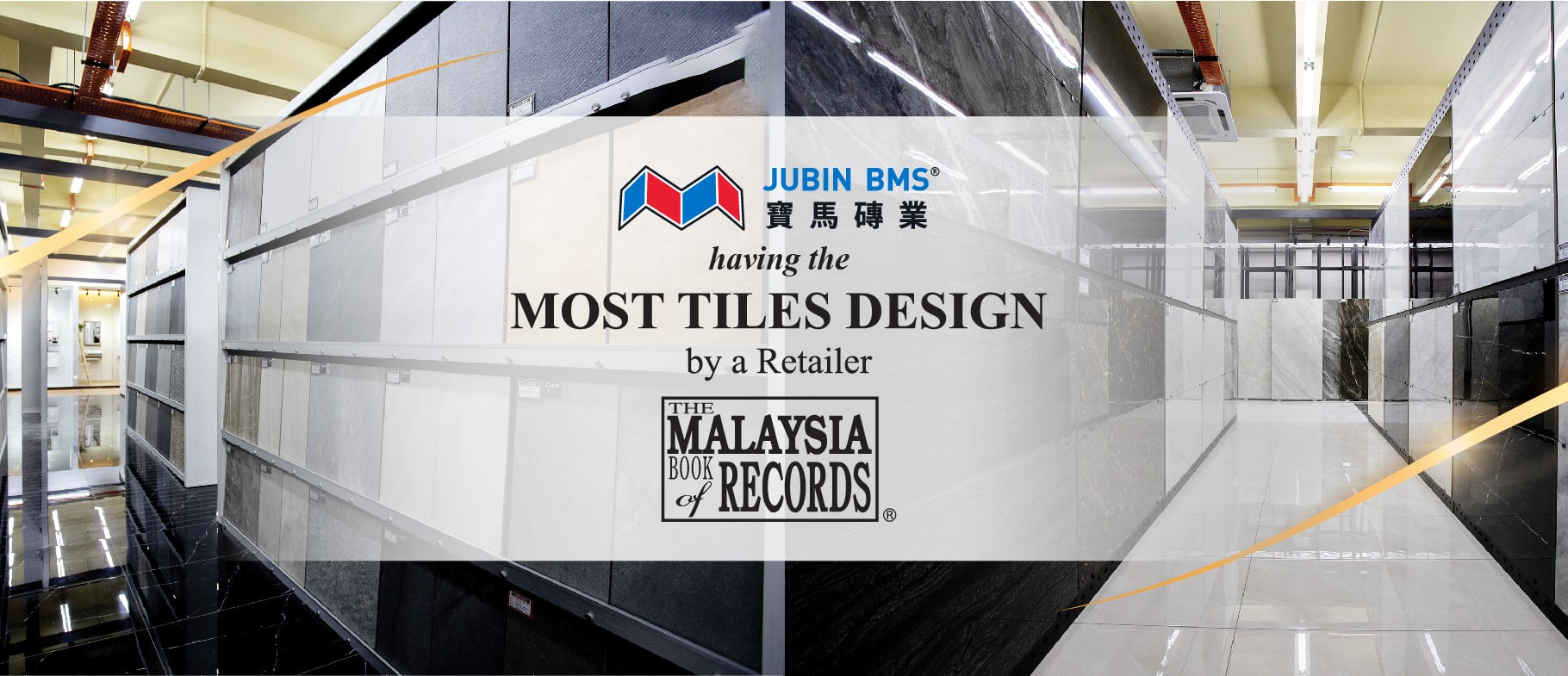 MOST TILES DESIGN BY A RETAILER